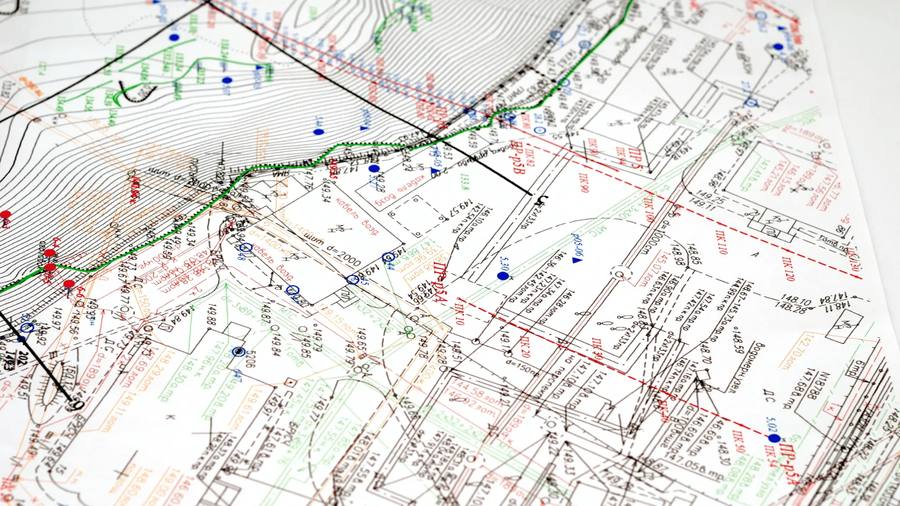 Plan topographique